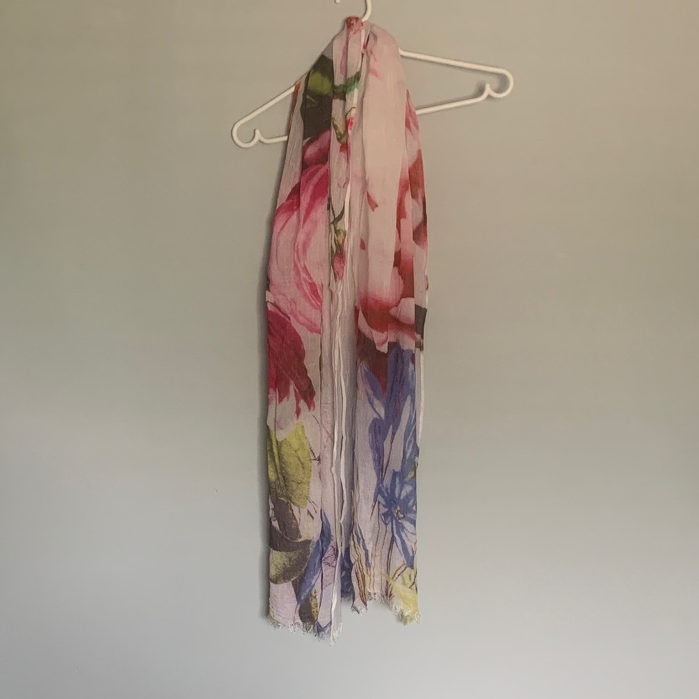 Floral scarf
